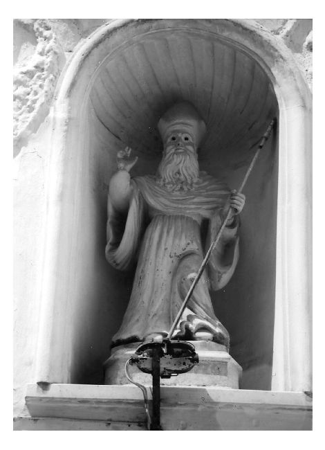 San Benedetto (statua) - ambito pugliese (sec. XVII)