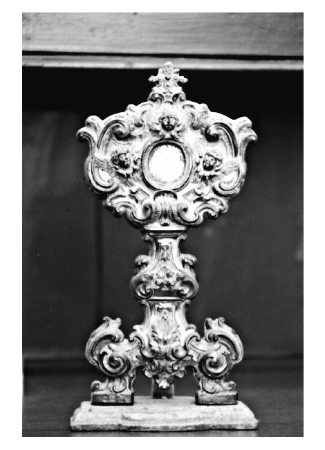 reliquiario - manifattura napoletana (sec. XVIII)
