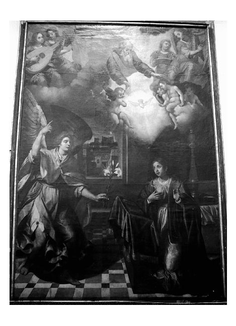 Annunciazione (dipinto) di Borghese Ippolito (sec. XVII)