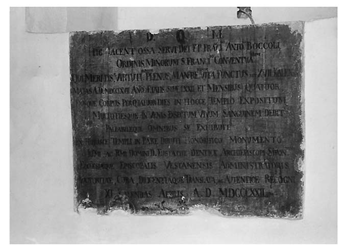 lapide - ambito pugliese (sec. XIX)