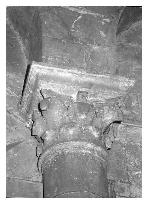 capitello - produzione pugliese (ultimo quarto sec. XII)