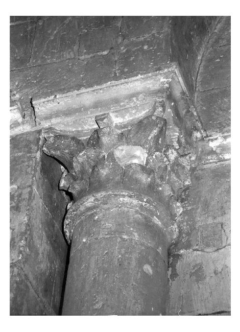 capitello - produzione pugliese (ultimo quarto sec. XII)