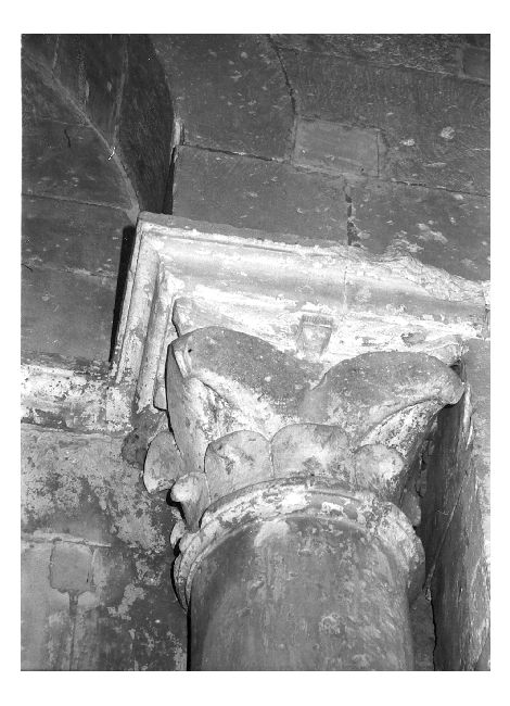 capitello - produzione pugliese (ultimo quarto sec. XII)