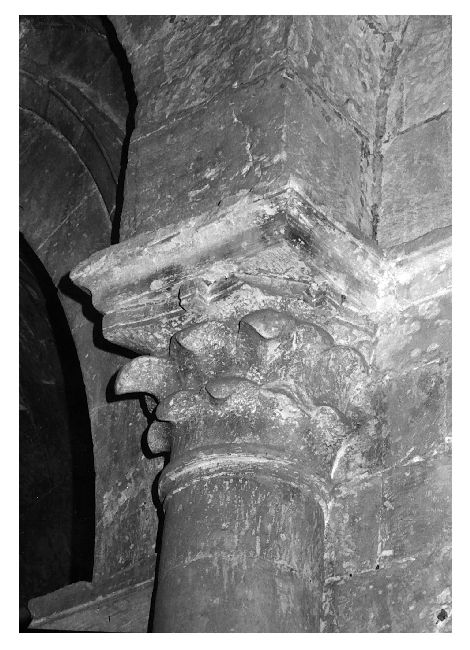 capitello - ambito pugliese (ultimo quarto sec. XII)