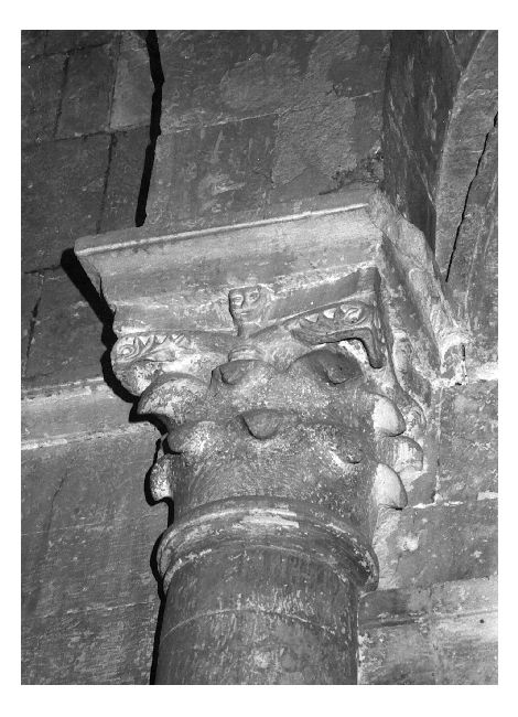 capitello - ambito pugliese (ultimo quarto sec. XII)