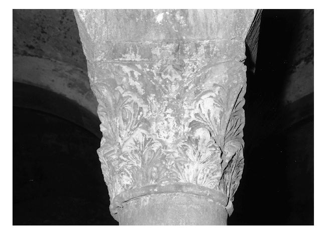 capitello - ambito pugliese (secc. XII/ XIII)