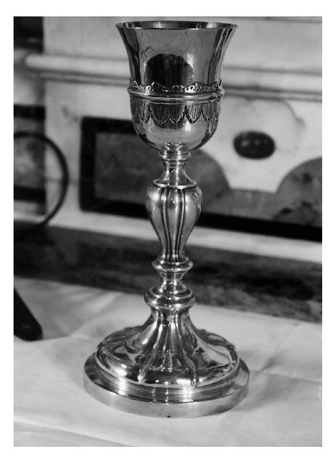 calice - bottega Italia meridionale (secc. XIX/ XX)