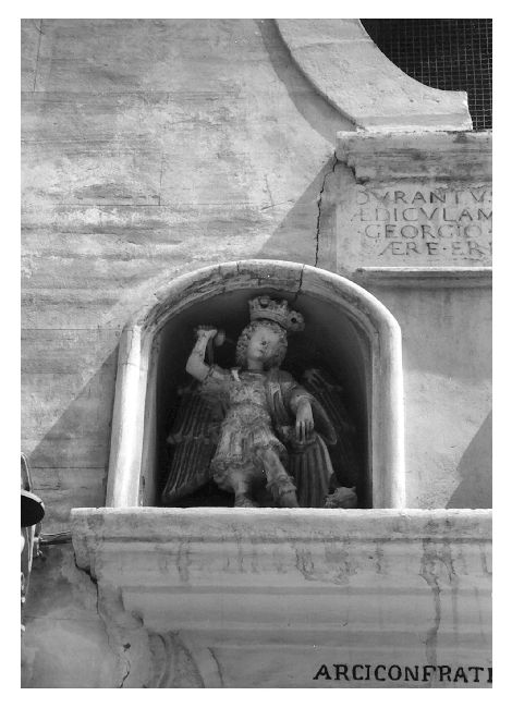 San Michele Arcangelo (statua) - bottega pugliese (sec. XVII)