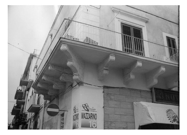 balcone - ambito pugliese (sec. XVII)
