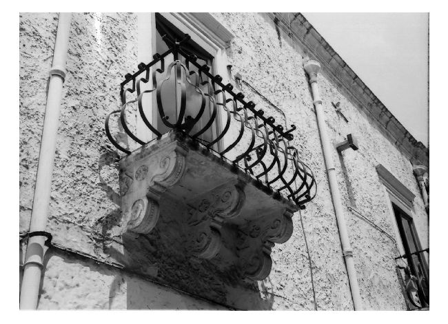 balcone - ambito pugliese (sec. XVII)