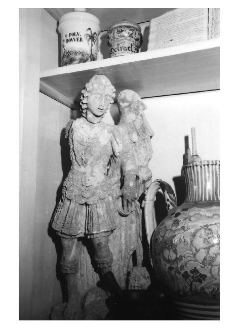 San Michele Arcangelo (statua) - ambito Italia meridionale (sec. XVII)