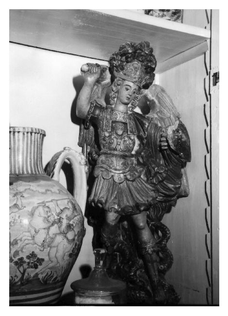 San Michele Arcangelo (statua) - bottega pugliese (seconda metà sec. XVII)