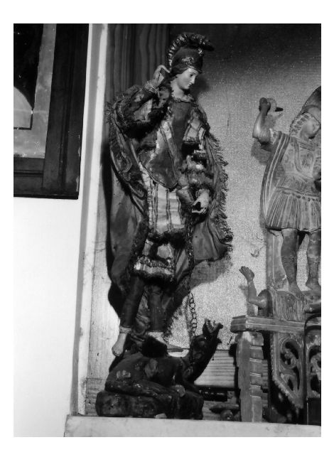 San Michele Arcangelo (statua) - ambito napoletano (sec. XVIII)