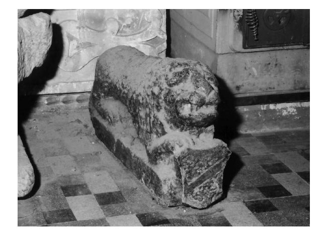 leone (scultura) - ambito pugliese (sec. XVIII)