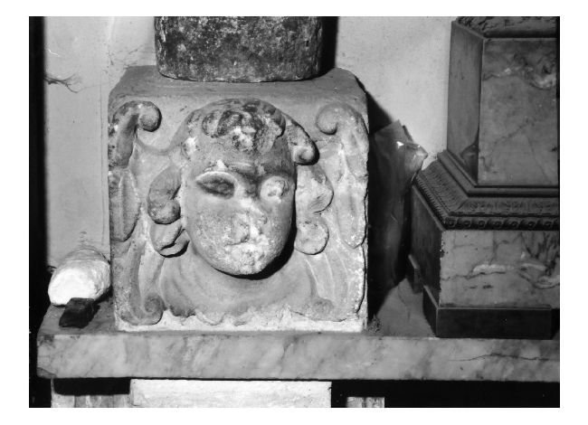 angelo (rilievo, frammento) - produzione pugliese (sec. XVII)