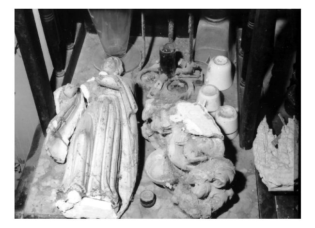 Immacolata Concezione (statua, frammento) - bottega pugliese (sec. XVII)