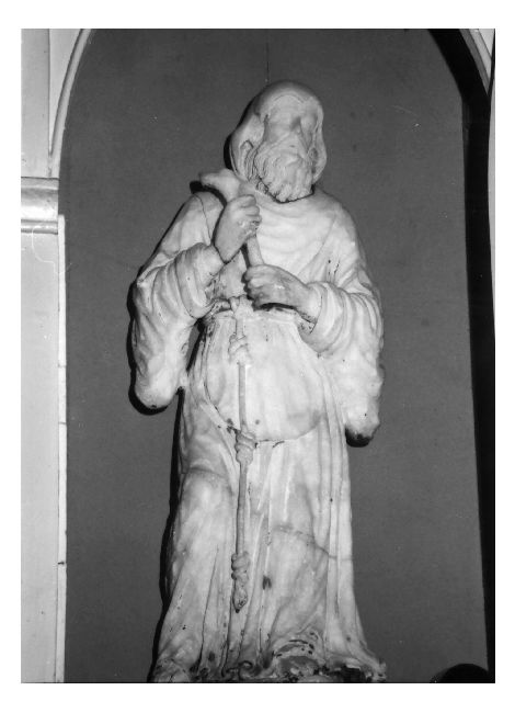 San Francesco di Paola (statua) - produzione pugliese (sec. XVII)