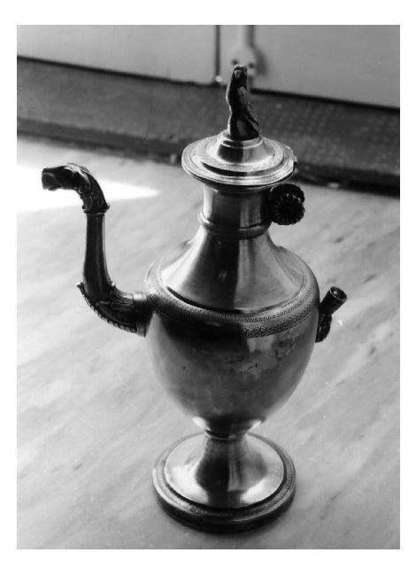 caffettiera - manifattura napoletana (sec. XIX)