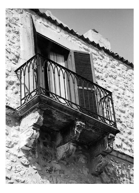 balcone - ambito pugliese (sec. XVIII)