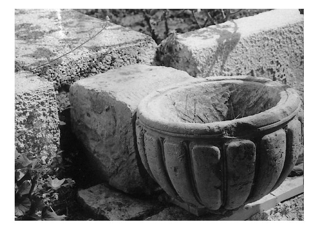 acquasantiera da parete - ambito Italia meridionale (sec. XVIII)