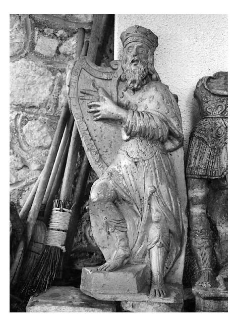 re Davide (statua) - produzione pugliese (sec. XVII)