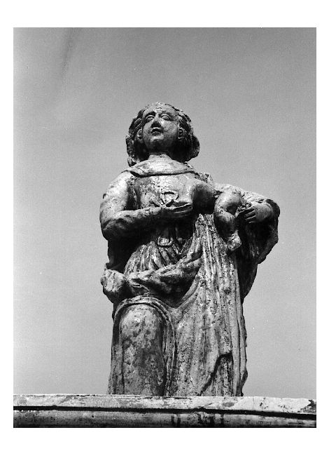 Madonna con Bambino (statua) - produzione pugliese (sec. XVII)