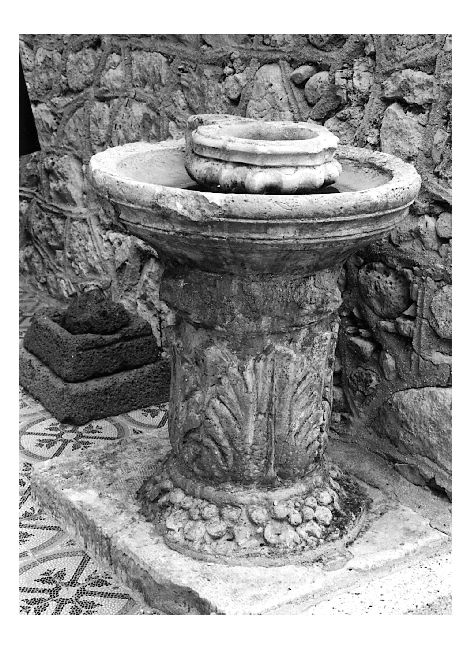 fonte battesimale - ambito Italia meridionale (secc. XVI/ XVII)