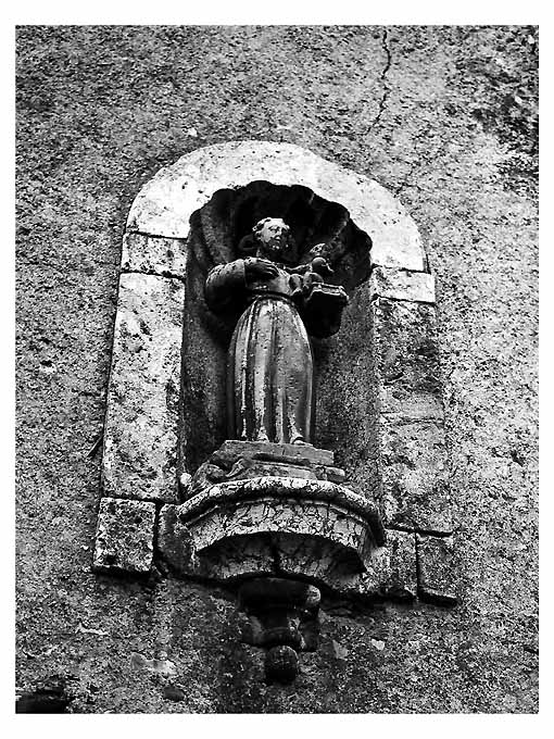 Sant'Antonio da Padova (statua) - ambito Italia meridionale (sec. XVII)