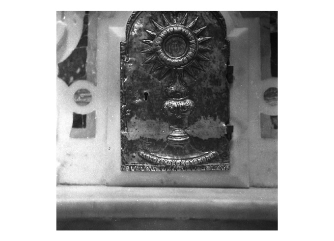 sportello di tabernacolo - ambito napoletano (sec. XIX)