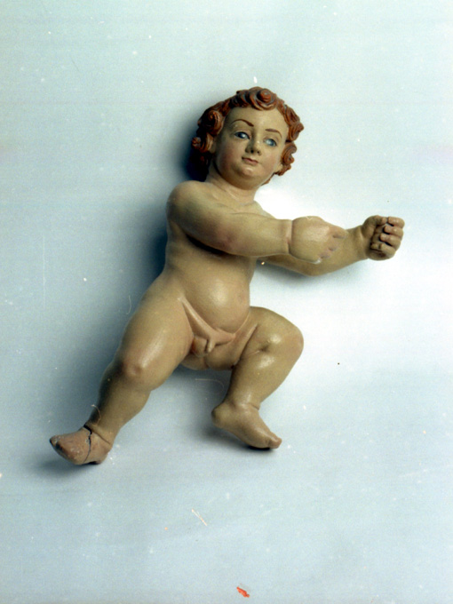 angioletto (statua, frammento) - ambito Italia meridionale (prima metà sec. XVIII)