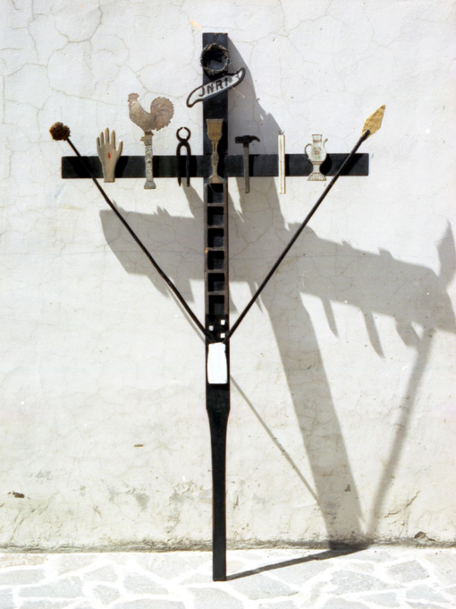 croce penitenziale - ambito Italia meridionale (secc. XIX/ XX)