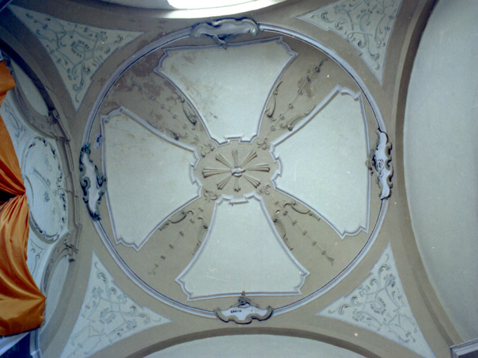 colomba dello Spirito Santo (decorazione plastica) - ambito napoletano (metà sec. XVIII)