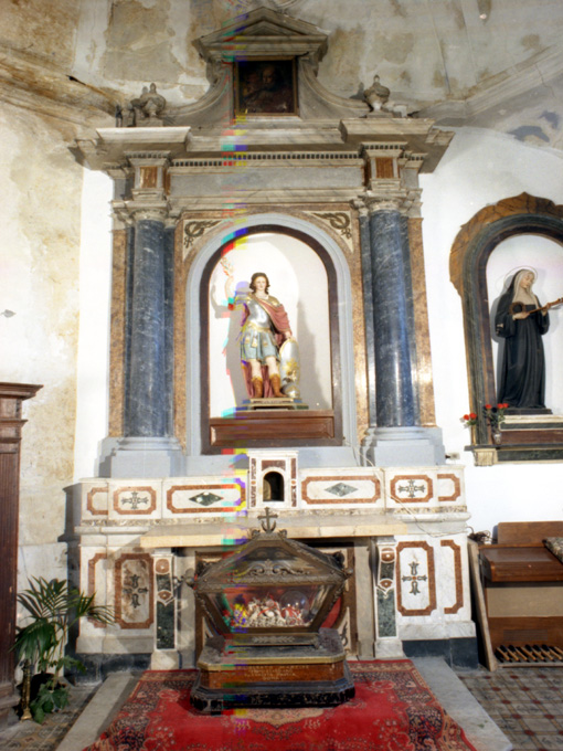 altare - ambito Italia meridionale (primo quarto sec. XIX)