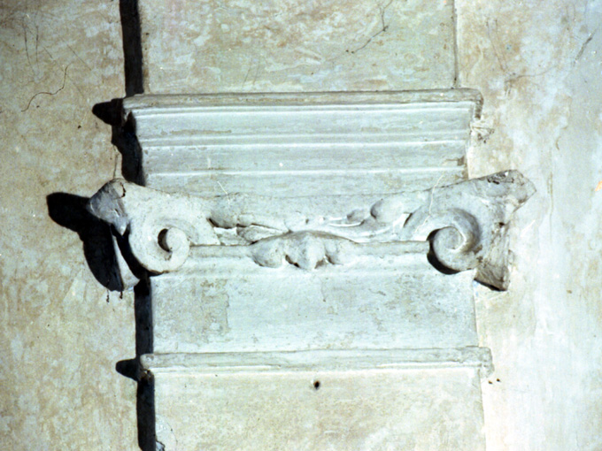 semicapitello, serie - ambito napoletano (prima metà sec. XVIII)