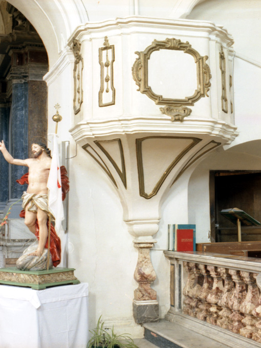pulpito - ambito Italia meridionale (sec. XVIII)