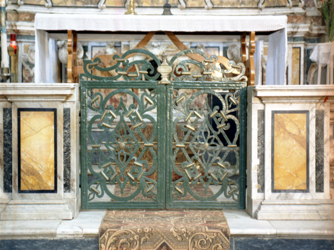 cancello di balaustrata - ambito Italia meridionale (sec. XVIII)