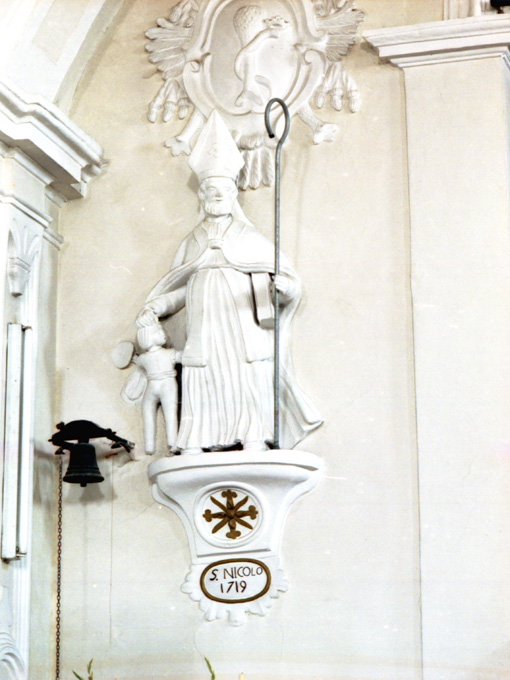 San Nicola di Bari (statua) - ambito Italia meridionale (sec. XVIII)