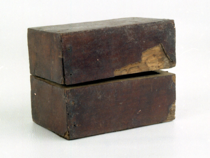 custodia - di vasetti per oli santi - ambito Italia meridionale (seconda metà sec. XIX)