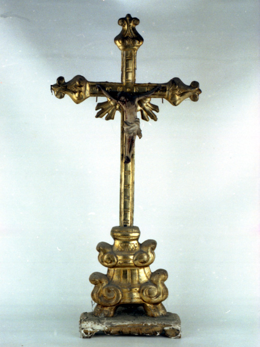 croce d'altare - ambito Italia meridionale (secc. XVIII/ XIX)