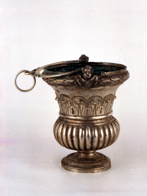 secchiello per l'acqua benedetta di Pane Michele (sec. XIX)