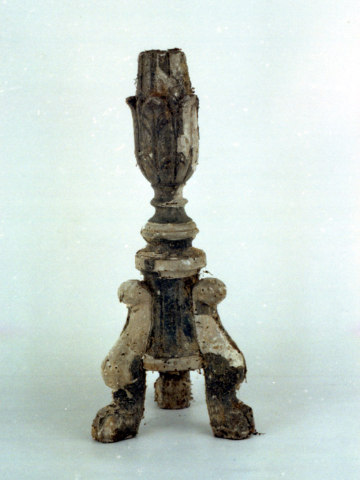 candeliere, frammento - ambito Italia meridionale (sec. XIX)