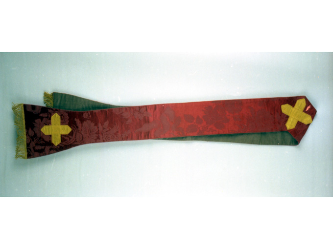 stola - ambito Italia meridionale (seconda metà sec. XIX)