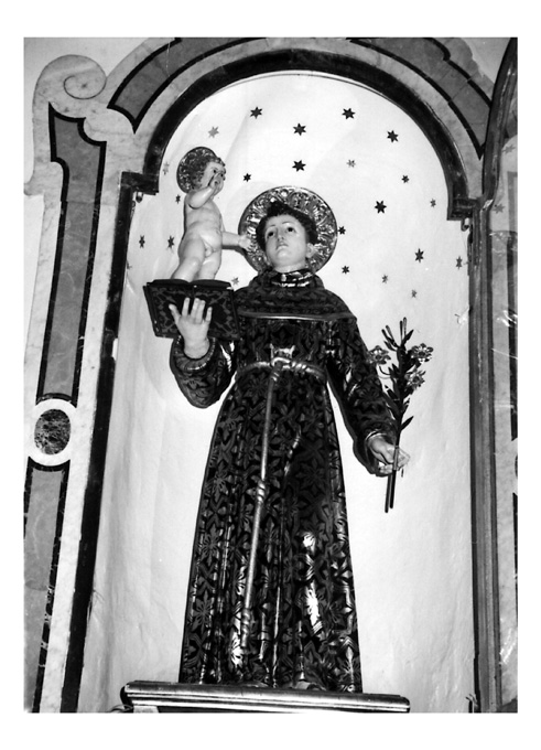 Sant'Antonio da Padova (statua) - ambito pugliese (sec. XVII)