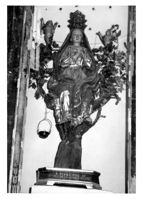 La Vergine Maria Incoronata, Madonna (statua) - ambito Italia meridionale (prima metà sec. XIX)