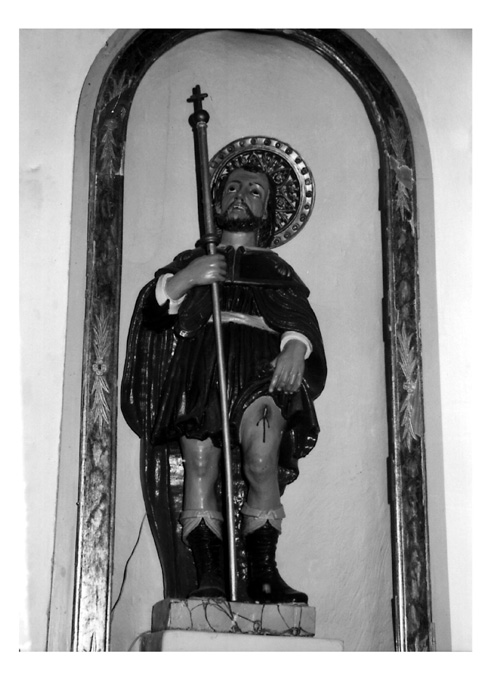 San Rocco (statua) - ambito pugliese (sec. XVII)