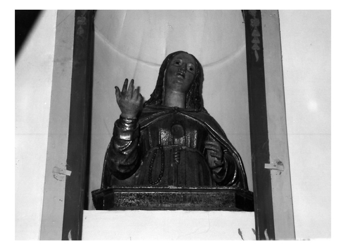 Santa Rosalia (reliquiario - a busto) - ambito napoletano (sec. XVII)