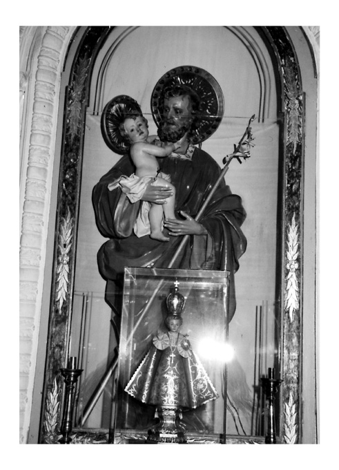 San Giuseppe (statua) - ambito napoletano (seconda metà sec. XVIII)
