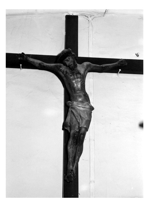 Cristo crocifisso (scultura) - ambito pugliese (?) (sec. XVII)