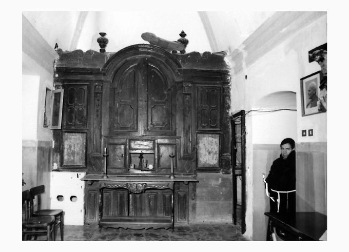 armadio da sacrestia - ambito Italia meridionale (sec. XVIII)