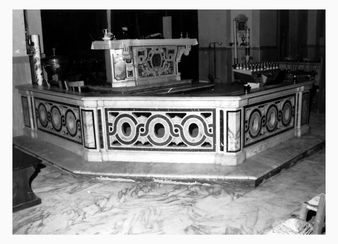 balaustrata - ambito Italia meridionale (sec. XVIII)